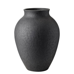 Keramická váza Knabstrup Black 27 cm