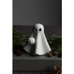 Jesenná dekorácia Sam Ghost White 13 cm