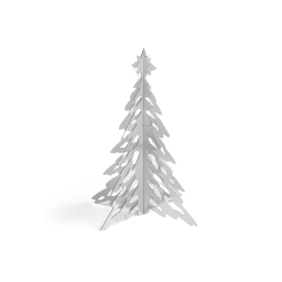 Kovový stromček Pinetree Silver 20 cm