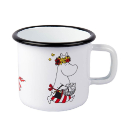 Smaltovaná plechovka Moomin Mamma 3,7 dl