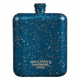 Nerezová oceľová doska Blue Speckled Hip Flask