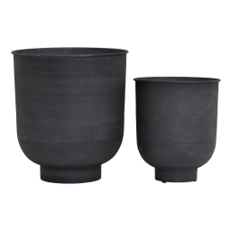 Kovové kvetináče Planter Vig - set 2 ks