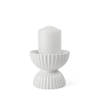                             Svietnik Tura Block Candle holder White 11,5 cm                        