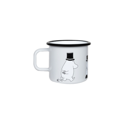                             Smaltovaný plecháčik Moominpappa Grey 3,7 dl                        