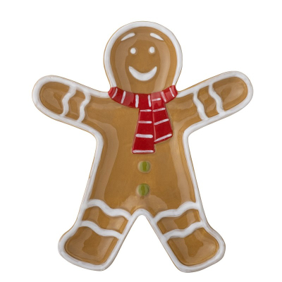 Keramický tanierik Ginnie Gingerbread                    