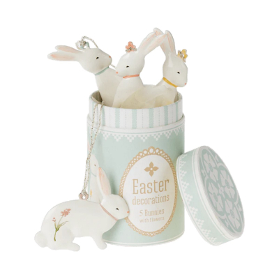                             Veľkonočné dekorácie zajačikovia Easter Bunny - set 5                        