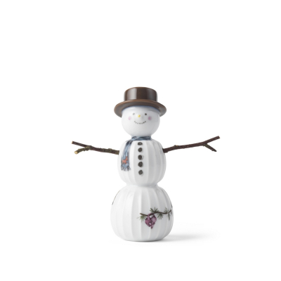                             Vianočná porcelánová dekorácia Snowman 11,5 cm                        