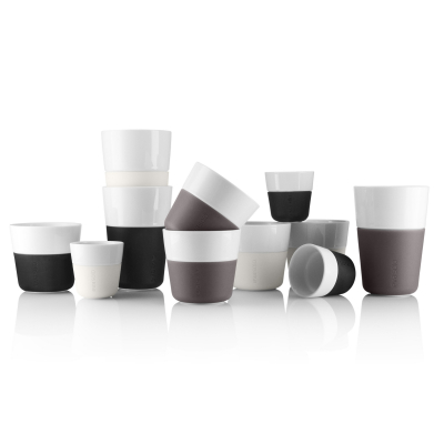                             Set termohrnčekov Cafe Latte Black 360 ml, 2 ks                        