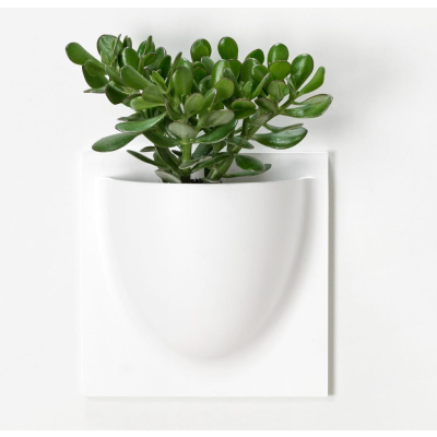 Nástenný kvetináč VertiPlants BIO White 30 cm                    