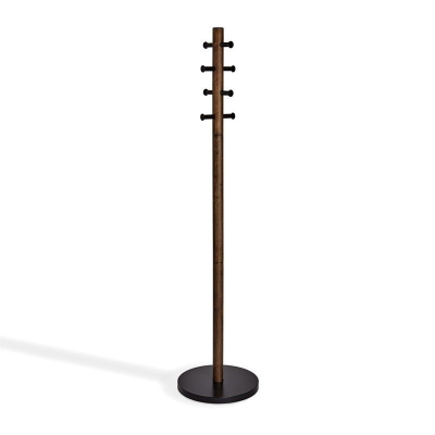 Stojací vešiak Pillar Coat Rack tmavo hnedý                    