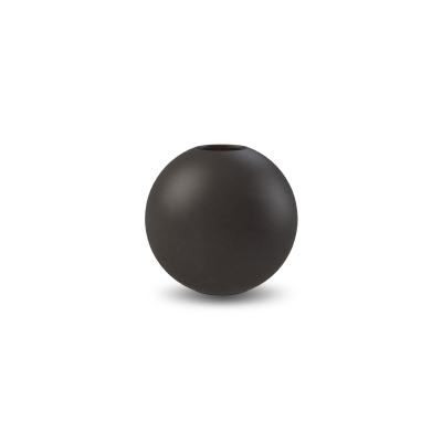 Guľatá váza Ball Black 10 cm                    