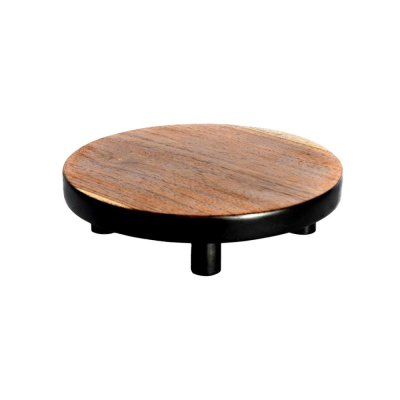 Servírovací podnos na nôžkach Bondi Teak 17 cm                    