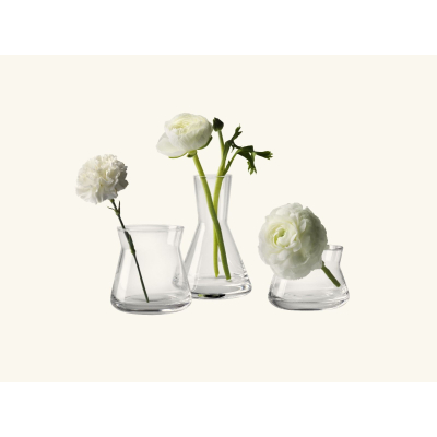                             Sklenené vázy Trio Vases - set 3 ks                        