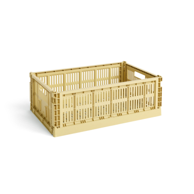 Úložný box Crate Recycled Golden Yellow L                     