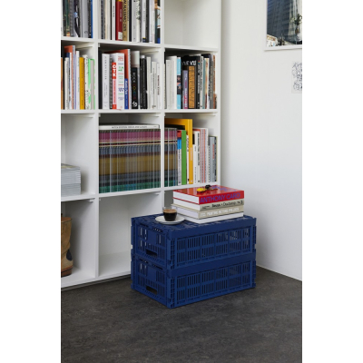                             Úložný box Crate Recycled Dark Blue L                         